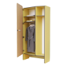 Шкаф для верхней одежды персонала во входную группу из коллекции мебели «НЕГА» (желтый) - «globural.ru» - Брянск