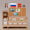 Уголок патриотического воспитания для дошкольников "Россия" Стандартный - «globural.ru» - Брянск