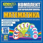 Комплект динамических раздаточных пособий - Математика (веера) Устный счет, доли и дроби, геометрические фигуры - «globural.ru» - Брянск