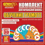 Комплект динамических раздаточных пособий - Обучение грамоте (веера). Гласные буквы, знаки, согласные буквы. - «globural.ru» - Брянск