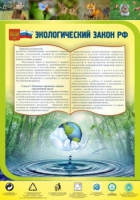 Стенд "Экологический закон РФ" - «globural.ru» - Брянск