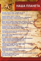 Стенд "Наша планета" - «globural.ru» - Брянск