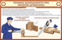 Стенд "ТБ при пилении древесины" - «globural.ru» - Брянск