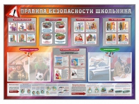 Стенд-уголок "Правила безопасности школьника" - «globural.ru» - Брянск