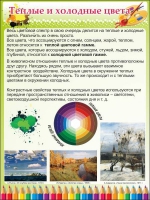 Стенд "Теплые и холодные цвета" - «globural.ru» - Брянск