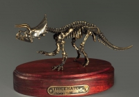 Модель скелета динозавра Triceratops - «globural.ru» - Брянск