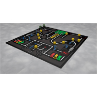 Соревновательное поле с элементами MakeX Stater Arenas Kit - «globural.ru» - Брянск