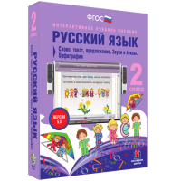 Русский язык 2 класс. Слово, текст, предложение. Звуки и буквы. Орфография - «globural.ru» - Брянск