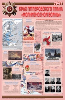 Плакат "Великая Отечественная война: Крах гитлеровского плана «молниеносной войны»" - «globural.ru» - Брянск