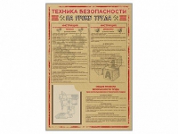 Стенд-уголок "Техника безопасности на уроках труда" - «globural.ru» - Брянск