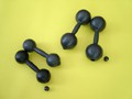 Гантели пластмассовые 0.8 кг с наполнителем - «globural.ru» - Брянск