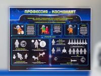 Стенд "Профессия - космонавт" - «globural.ru» - Брянск