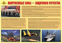 Плакат "Вооруженные Силы – защитники Отечества" - «globural.ru» - Брянск