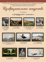 Набор репродукций "Изобразительное искусство" 4 класс (10 репродукций) - «globural.ru» - Брянск