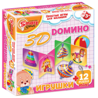 Комплект развивающих игр 3-5 лет. 3D домино (3-5 лет) - «globural.ru» - Брянск