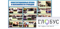Стенд "Конституционные права и обязанности граждан" - «globural.ru» - Брянск