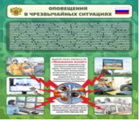 Стенд "Оповещения в чрезвычайных ситуациях" - «globural.ru» - Брянск