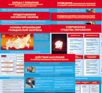 Комплект таблиц Основы гражданской обороны МЧС РФ (13 штук)	 - «globural.ru» - Брянск