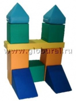Мягкий модуль-конструктор "Городок" 1 (ВИК) - «globural.ru» - Брянск