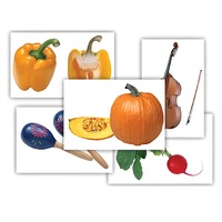 Набор предметных картинок "Овощи. Музыкальные инструменты" - «globural.ru» - Брянск