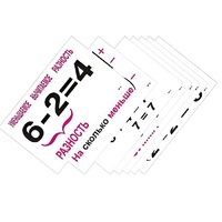 Опорные таблицы по математике 1 класс - «globural.ru» - Брянск