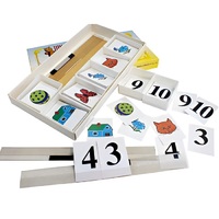 Счетная лесенка (ламинированная, с магнит. креплением) - «globural.ru» - Брянск