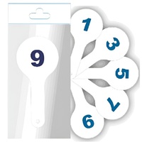 Касса-веер цифр от 0 до 9 - «globural.ru» - Брянск