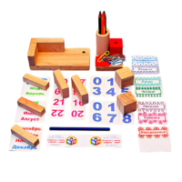 Игровой набор Фребеля "Календарь настольный" - «globural.ru» - Брянск