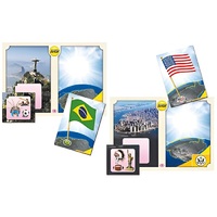 Настольно-печатная игра "Флаги стран мира 2. Азия, Африка, Австралия, Америка" - «globural.ru» - Брянск