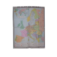 Учебная карта "Европа после 1-ой мировой войны" 1400*1060 мм (матовое, 2-стороннее лам.) - «globural.ru» - Брянск