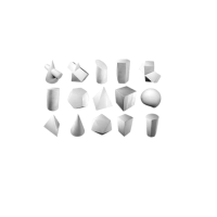 Комплект гипсовых моделей геометрических тел  - «globural.ru» - Брянск