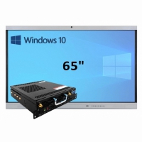 Интерактивная панель 65" (встроенный ПК Win10, Intel i5) - «globural.ru» - Брянск
