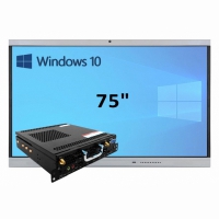 Интерактивная панель 75" (встроенный ПК, Win10, Intel i5) - «globural.ru» - Брянск