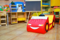 Напольная игрушка "Машинка - гонка" с аппликацией (ВИК) - «globural.ru» - Брянск