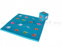 Игровой детский мат «Море» с кубиком (ВИК) - «globural.ru» - Брянск