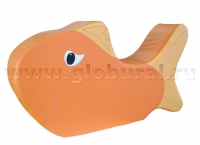 Напольная игрушка "Рыбка" с аппликацией (ВИК) - «globural.ru» - Брянск