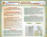 Стенд-уголок "Радиационная, химическая и биологическая защита" - «globural.ru» - Брянск