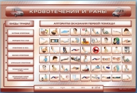 Трехсекционный базовый комплект "Травмы. Кровотечения. Ожоги" для учащихся общеобразовательных учреждений - «globural.ru» - Брянск