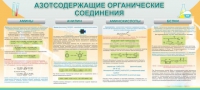 Стенд "Азотсодержащие органические соединения" - «globural.ru» - Брянск