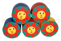 Пуфик «Солнышко» d=40*20см (ВИК) - «globural.ru» - Брянск