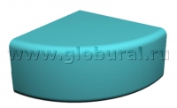 Угловой пуфик 60*60*32см (ВИК) - «globural.ru» - Брянск