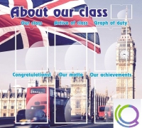 Стенд "About our class" - «globural.ru» - Брянск