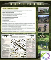 Стенд "Огневая подготовка" (вариант 3) - «globural.ru» - Брянск