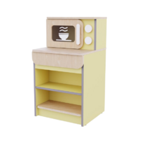 Модуль с микроволновкой из коллекции «НЕГА» (желтый) - «globural.ru» - Брянск