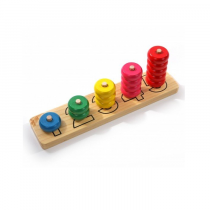 Пирамидки-счет Круги (5 в 1) - «globural.ru» - Брянск