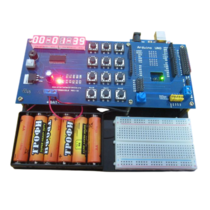 Набор для быстрого прототипирования электронных устройств на основе микроконтроллерной платформы "Макрошилд MS1-16 KV" - «globural.ru» - Брянск