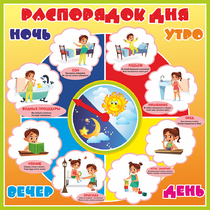 Стенд "Распорядок дня" - «globural.ru» - Брянск