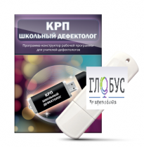 Конструктор рабочей программы "Школьный дефектолог" на USB-носителе - «globural.ru» - Брянск