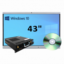Интерактивная панель 43" (встроенный ПК, Win10) - «globural.ru» - Брянск