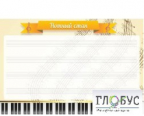 Стенд "Нотный стан" - «globural.ru» - Брянск
